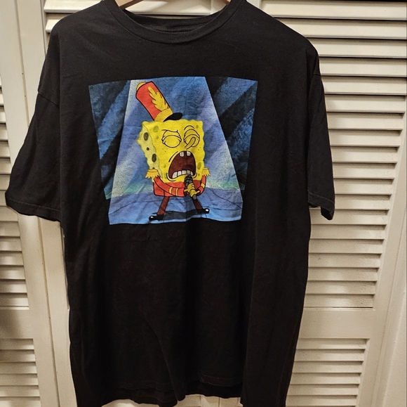 Nickelodeon Other - SpongeBob Shirt Black 2XL